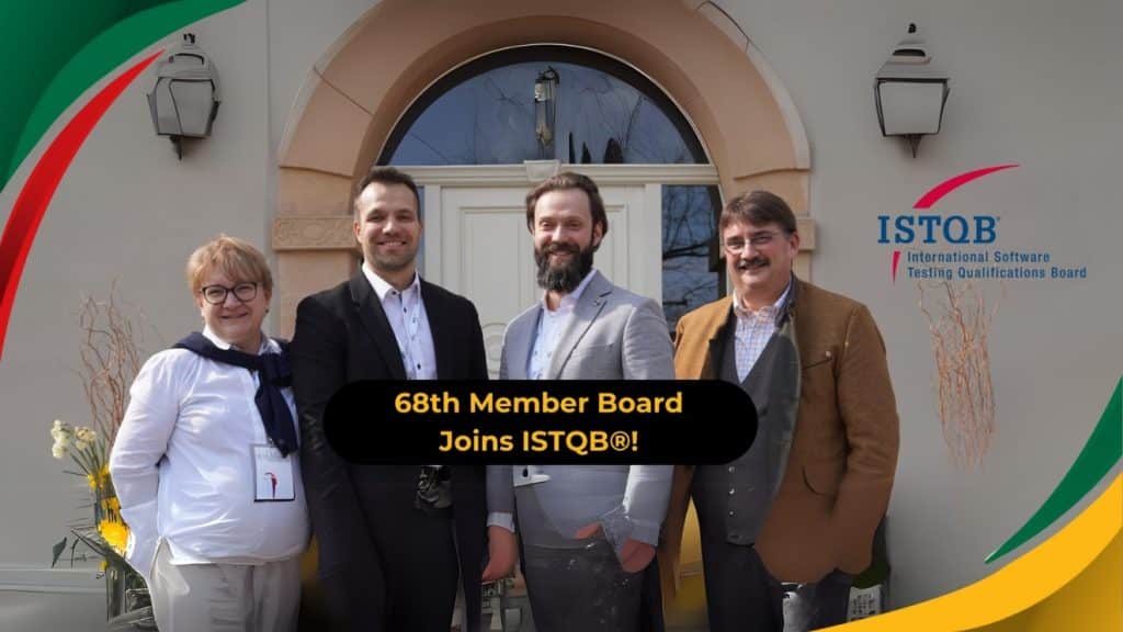 21st April 2023 ISTQB® General Assembly Wroclaw Poland – New Member Board for Lithuania
