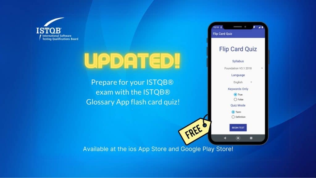 New version of the official ISTQB® Glossary App released